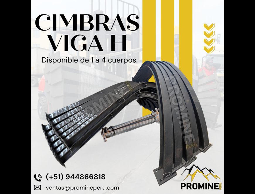 Cimbra Metálica – estructural túnel | Interiores