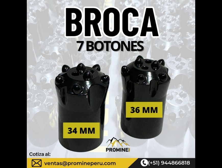Productos de Sostenimiento Minero – Broca en Trujillo (Distrito)