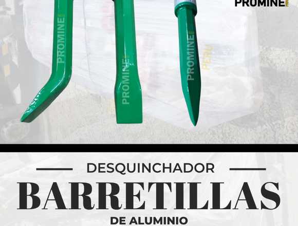 Barretilla de Aluminio | Desquinchador Minero Lima en Huacchis (Distrito)