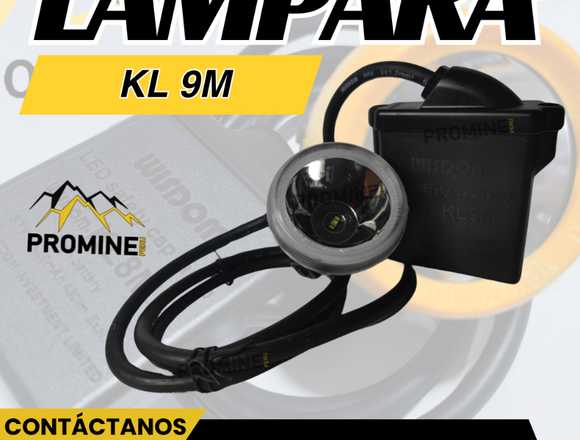 LAMPARA MINERA . KL9M . ILUMINACION EN MINA . LIMA en Huacchis (Distrito)