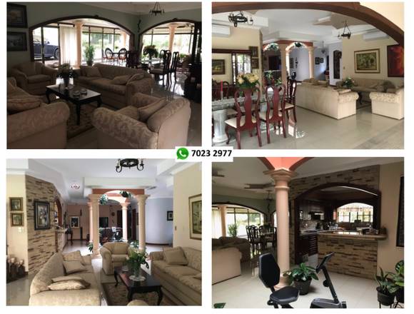Quinta con Amplios Jardines y Salón de Reuniones. en San Carlos (Cantón)