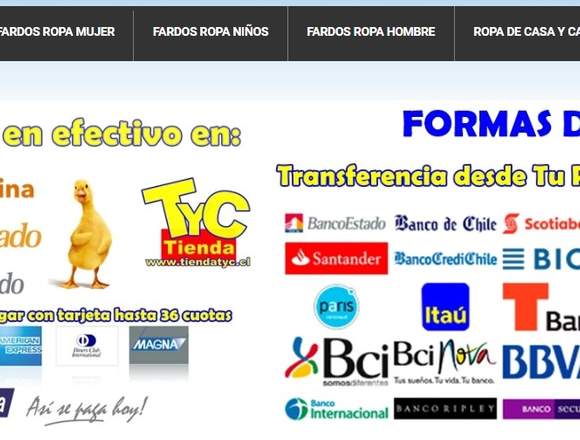 fardos ropa americana y europea por mayor tyc en Santiago (Comuna)