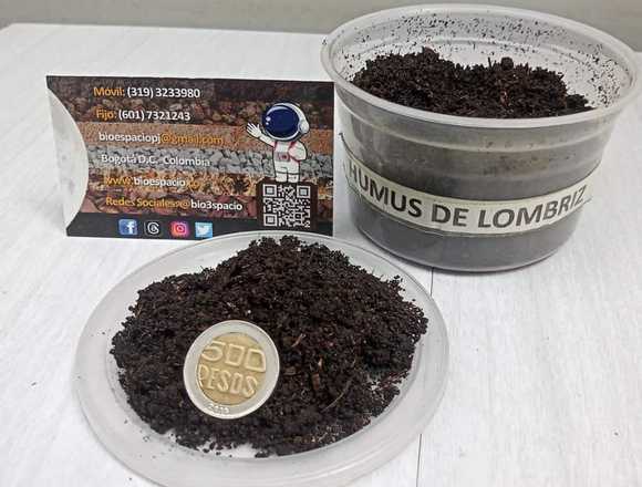 VENDEMOS HUMUS DE LOMBRIZ PARA PROYECTOS AGRICOLAS en Bogotá, D.C. (Municipio)