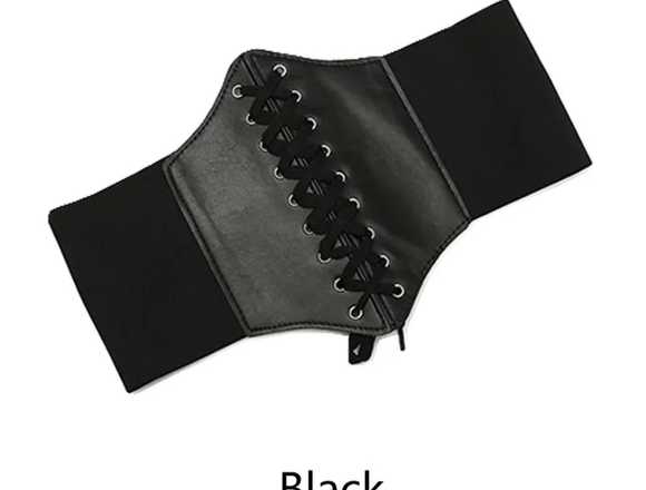 Cinturón corsé negro (talla estándar) en Concepción (Comuna)