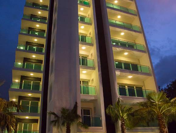 Se renta amueblado apartamento en 7mo piso en Santiago (Municipio)