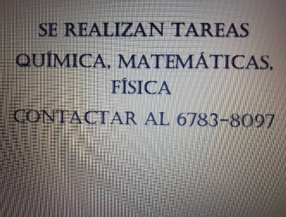 Tareas secundaria universitaria en Santiago (Distrito)