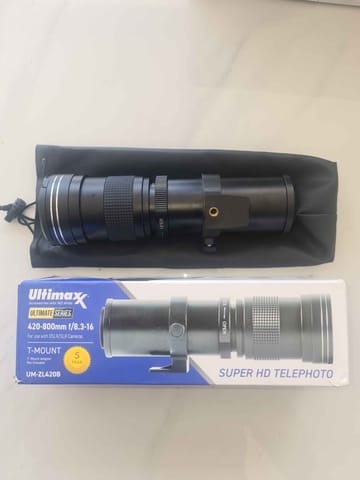 Lente Ultimaxx 420-800mm - NUEVO (NEGOCIABLE) en Curridabat (Cantón)