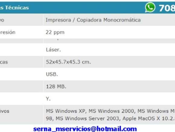 VENTA FOTOCOPIADORA SEMINUEVA CANON IR-1022!! en Santa Cruz (Localidad)