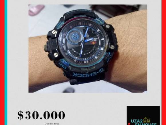 Reloj deportivo negro / azul en Santiago de Cali (Municipio)
