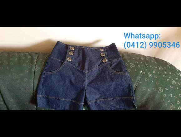 Chort sport blues Jean corte alto en Miranda (Municipio)