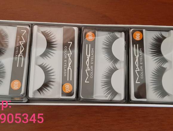 PESTAÑAS POSTIZAS SINTETICAS MAQUILLAJE COSMETICO en Miranda (Municipio)
