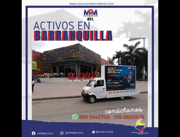 Carro vitrina y Carro Valla en Jamundí (Municipio)