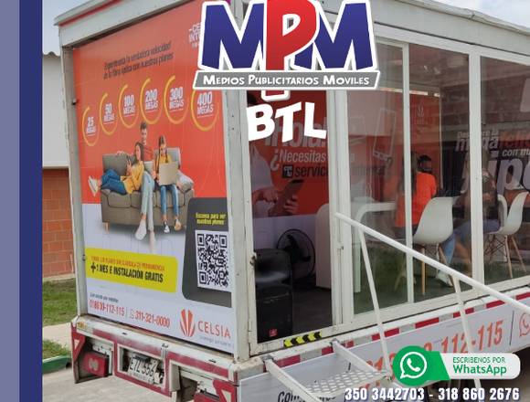 Perifoneo Móvil, Publicidad en Carros vallas