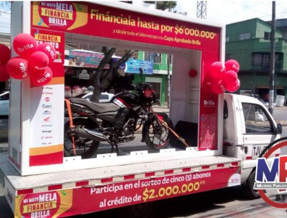 Carro vitrina y Carro valla