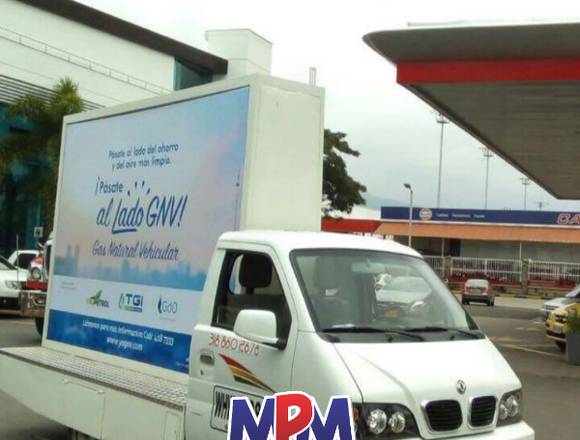 Carro valla y moto valla en todo Bogotá en Valledupar (Municipio)