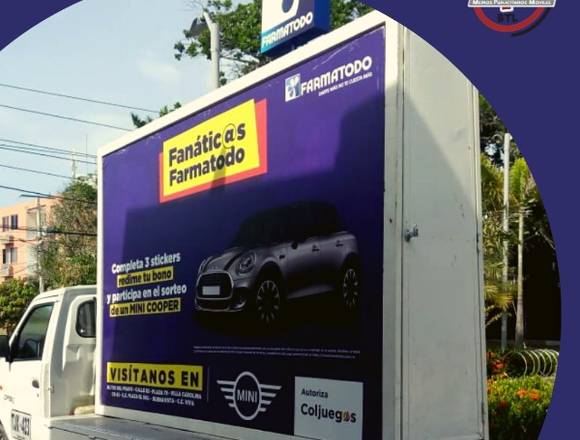 Alquiler camión valla y vehículos Publicitarios en Bogotá, D.C. (Municipio)