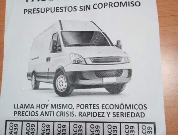 Mudanzas desde 20 euros