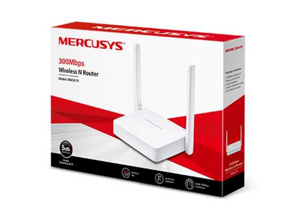ROUTER INALÁMBRICO N DE 300MBPS MERCUSYS en Cartago (Cantón)