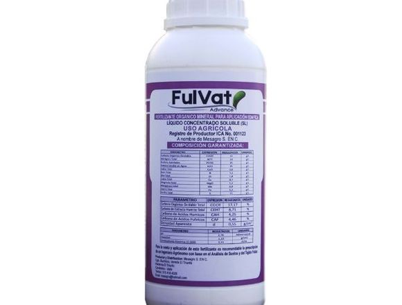 FULVAT ADVANCE 1 LITRO NUTRIENTE ORGANICO SOLUBLE