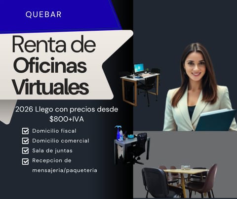 RENTA DE OFICINAS DOMICILIO FISCAL COMERCIAL en Miguel Hidalgo (Municipio)