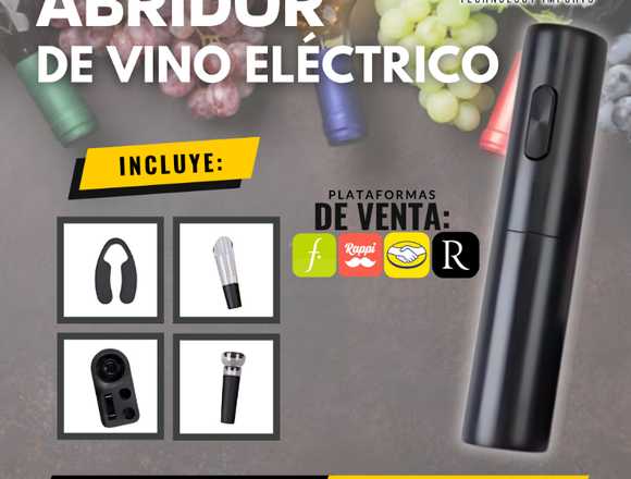 Abridor automático vino| PROD'M|technology en Callao (Callao 1) (Distrito)