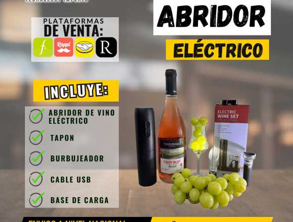 Abridor de vino PROFESIONAL | set|negocios| PROD'M en Callao (Callao 1) (Distrito)