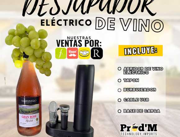 Abridor de vino por unidad | Tecnología| PROD'M en Callao (Callao 1) (Distrito)