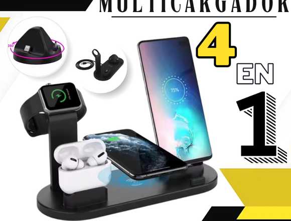 Cargador 4 en 1: Más Orden y Mayor Eficiencia