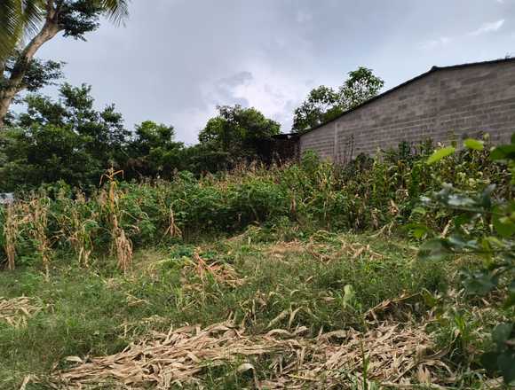 Lote en Tierras baratas, Rio Zarco, Santa Ana.