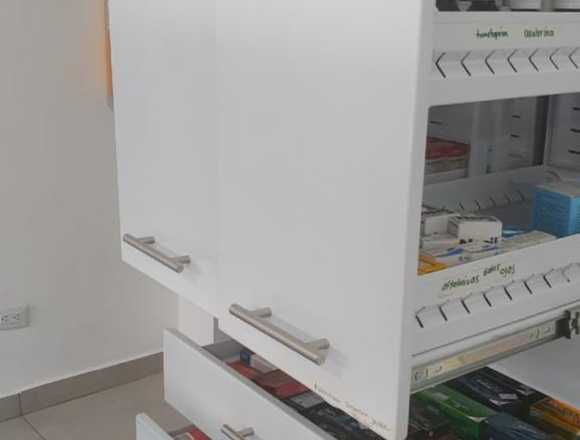 Modulo metálico para organización de medicamentos en Barranquilla (Municipio)