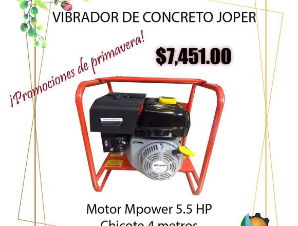 VIBRADOR DE CONCRETO JOPER
