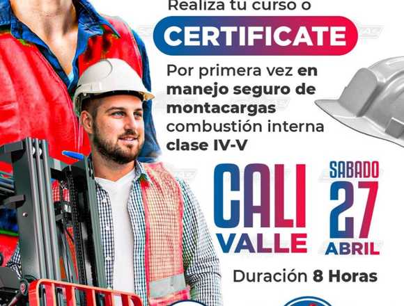 Capacitación seguro en manejo de montacarga