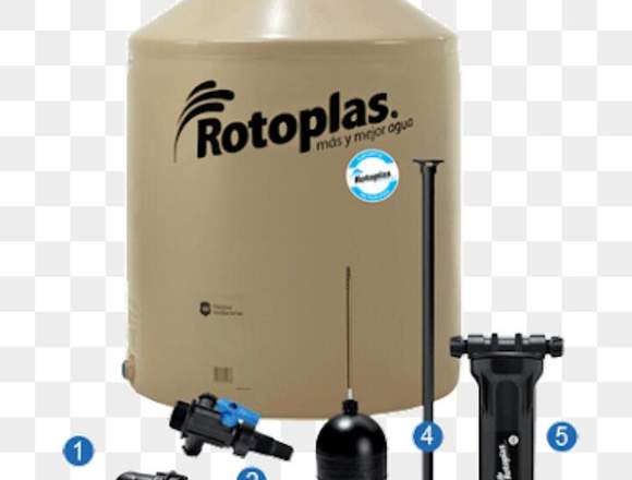 TINACO ROTOPLAS 1100 LITROS
