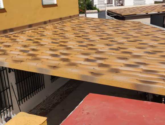 Estructuras metálicas, pérgolas