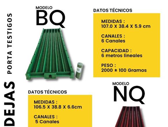 RUBRO MINERO - BANDEJAS PORTA TESTIGOS BQ en Comas (Lima 7) (Distrito)