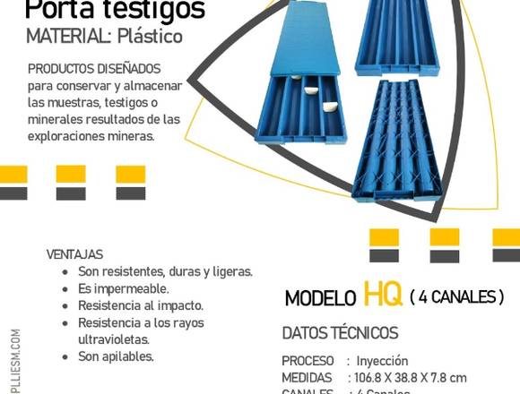 BANDEJAS PARA ALMACENAR MINERALES (HQ) en Comas (Lima 7) (Distrito)
