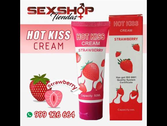 Lubricante HOT KISS STRAWBERRY