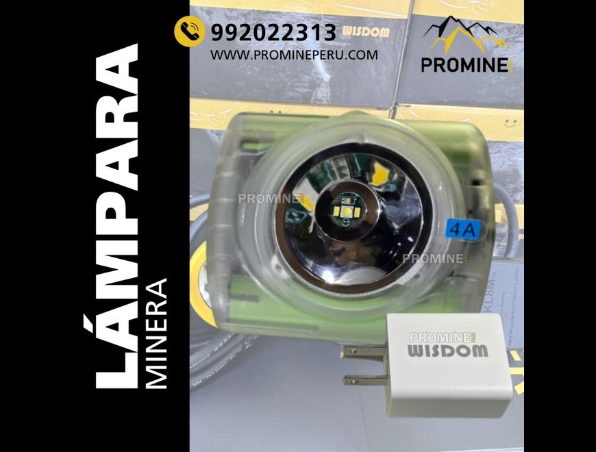 LAMPARA MINERA 4A / MINERIA PERUANA / LIMA en Lima (Lima 1) (Distrito)