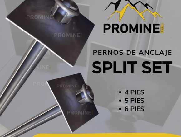 SPLIT SET / PERNOS DE ANCLAJE / 5 SPLIT SET / en Lima (Lima 1) (Distrito)