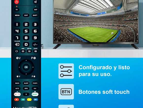 Mandos a distancia de TV para todas las marcas