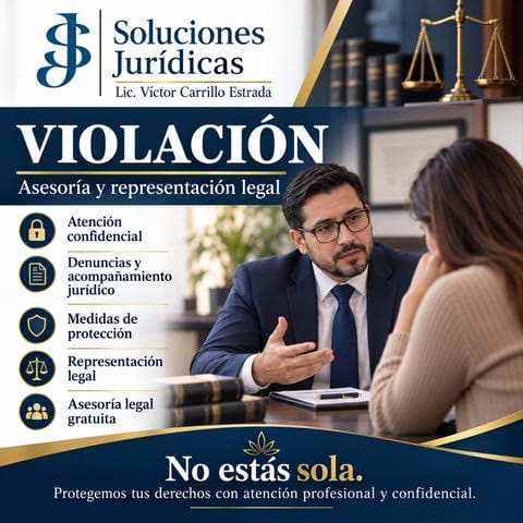 Asesoría y acompañamiento legal en casos de violación en Cuauhtémoc (Municipio)
