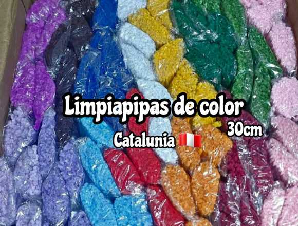 Limpiapipas de colores Por docena y cajón en Lima (Lima 1) (Distrito)