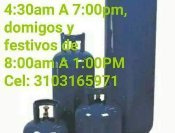 Distribución de gas propano en Bogotá, D.C. (Municipio)