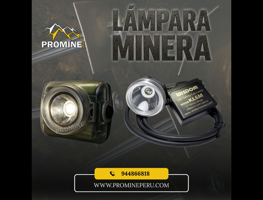 Lámparas Mineras 4A / KL6 / KL9 / KL13 – LUZ en Junín (Distrito)