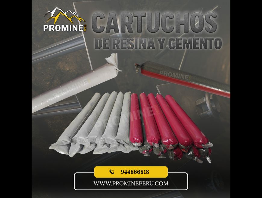 Cartuchos de Resina y Cemento – Fraguado Rápido