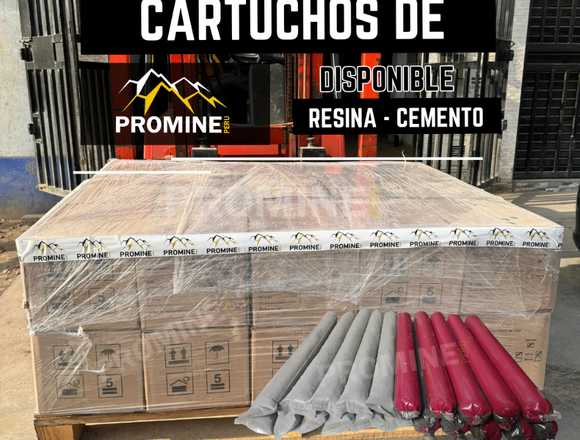 Cartuchos de Resina y Cemento - Mineria peruana en Arequipa (Distrito)