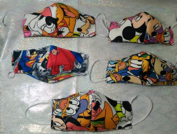 Venta de Tapabocas con Dibujos Estampados en Pereira (Municipio)