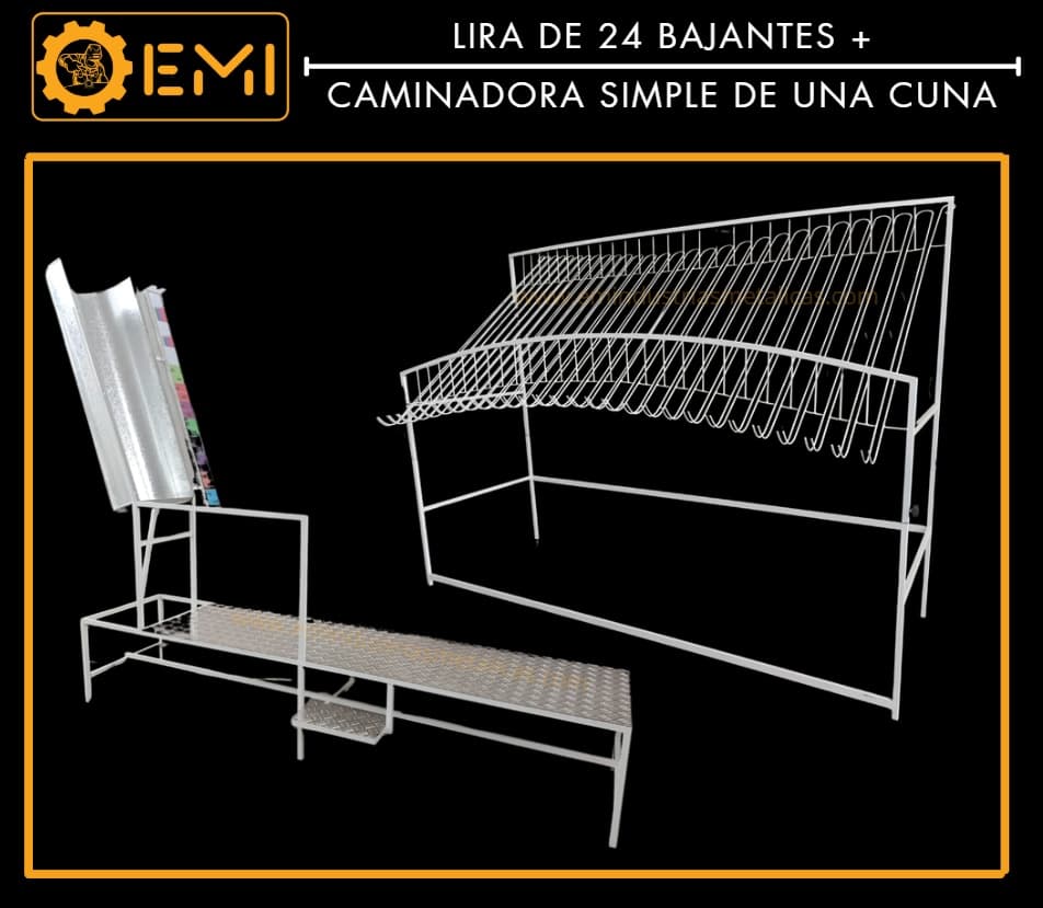 Lira de 24 bajantes + caminadora simple en Pedro Moncayo (Cantón)