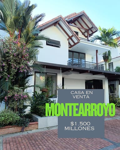 LINDA CASA EN VENTA EN CONDOMINIO MONTEARROYO VILLAVICENCIO en Villavicencio (Municipio)