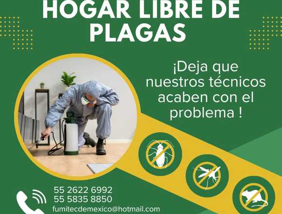 EXTERMNIO DE CHINCHES DE CAMA - FUMIGACIONES en Ecatepec de Morelos (Municipio)